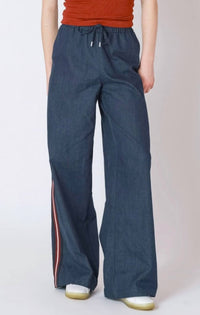 Dex - Side Stripe Wide Leg Jean