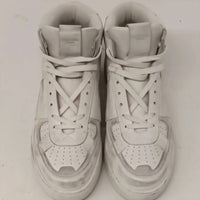 Valentino Garavani - Men's Distressed Mid-top Calfskin Vl7n Sneakers With Bands