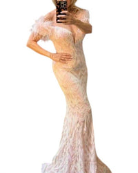 Jovani - Off The Shoulder Prom Gown