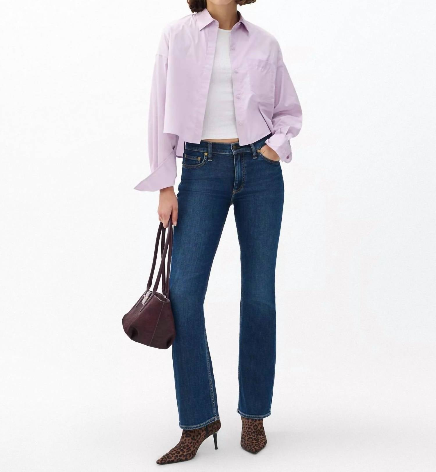 Rag & Bone - Marin Cropped Shirt
