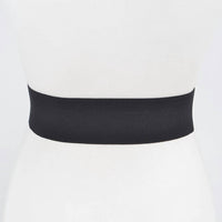 3Am By H&D Accessories - Women's Rhinestone Bow Buckle Stretch Belt