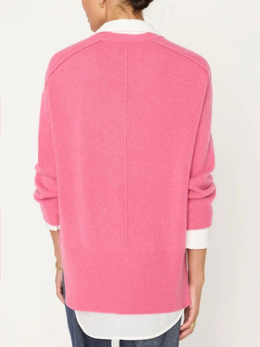 Brochu Walker - V Neck Layered Pullover Sweater