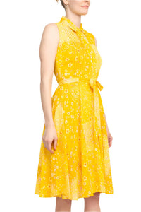Nanette Lepore - Women's Multi Print A Line Crepe Dress
