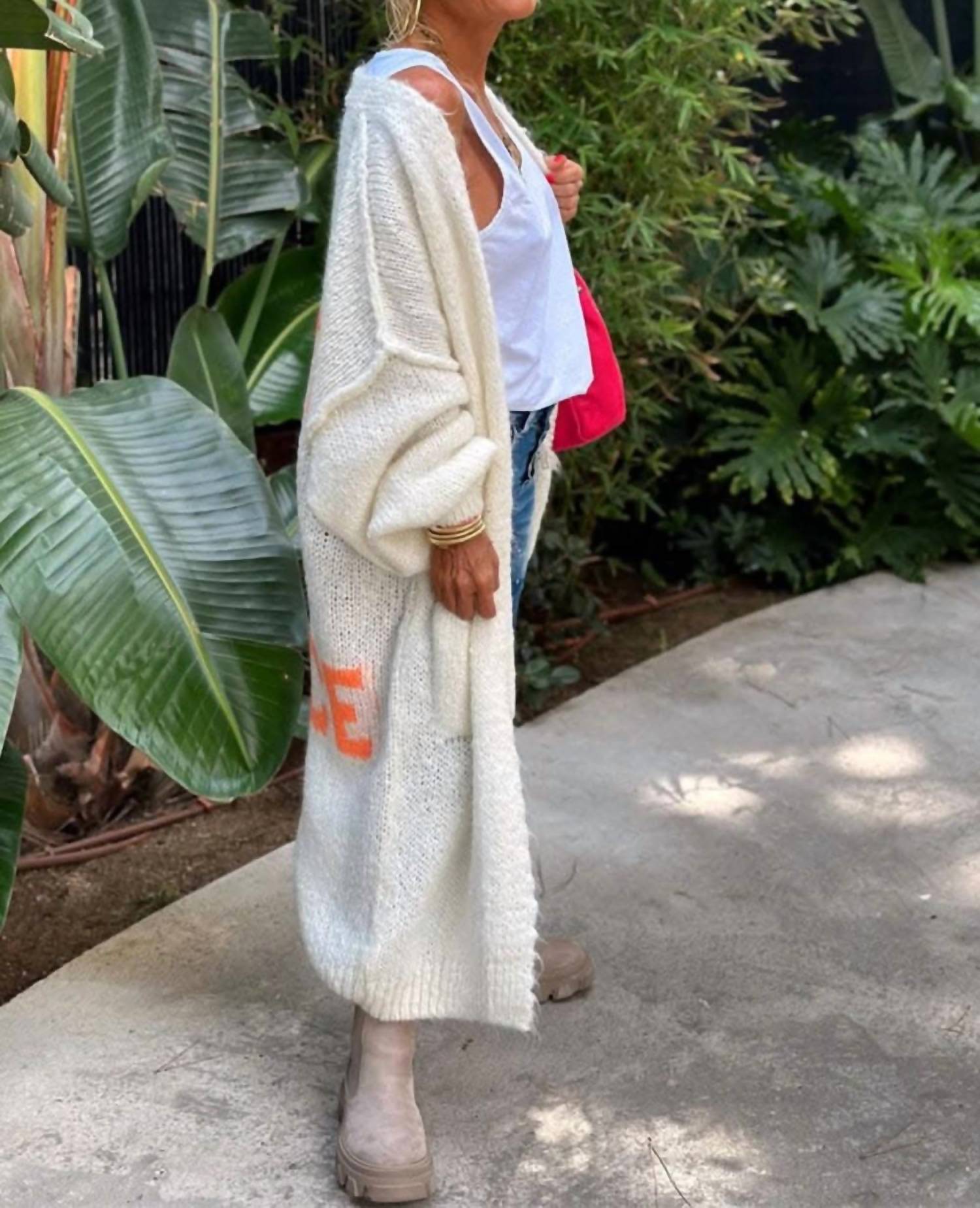 Love Salve - Chic Long Sleeve Cardigan