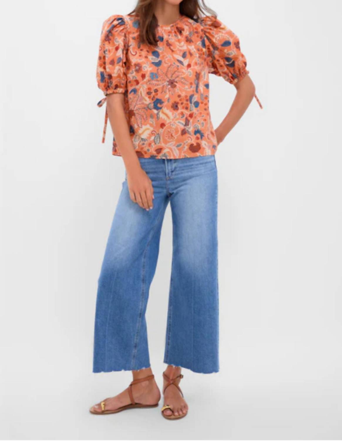 Pistola - Women's Lana Crop High Rise Ultra Wide Leg Jeans