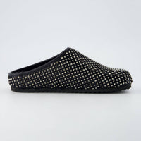 Cushionaire - Women's Shimmer Rhinestone Bling Footbed Clog