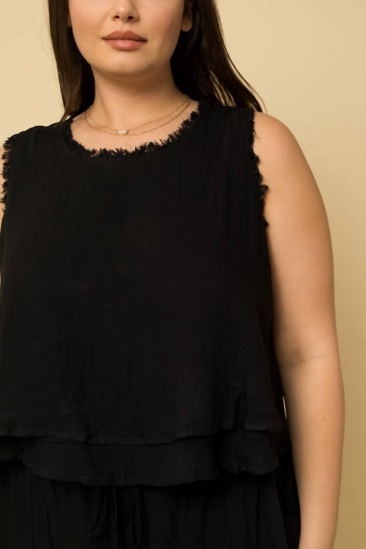 Fringe Rayon Top