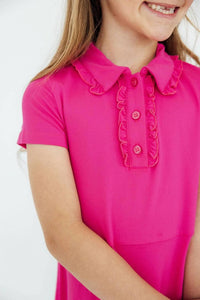 B.Right - Short Sleeve Polo Dress
