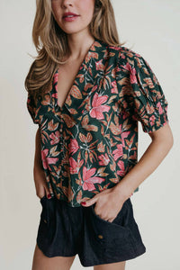 LAROQUE Nadia Top in lily - women's t-shirt - alternate view