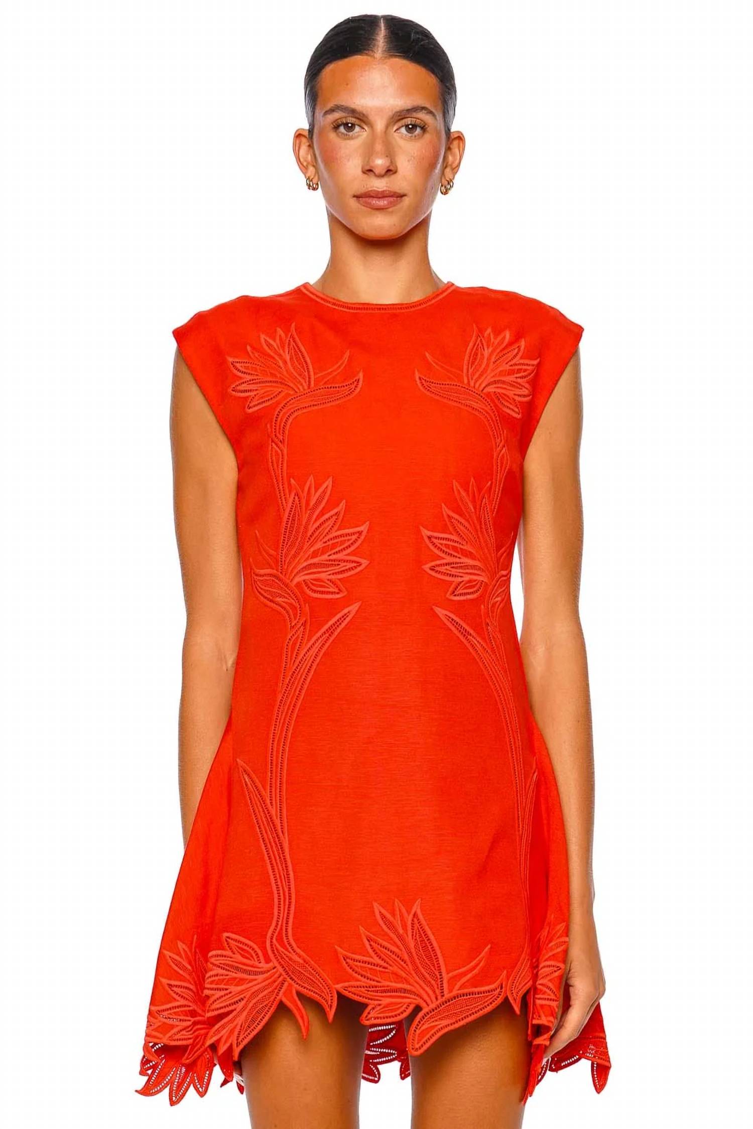 Simkhai - Raquel Embroidered Mini Dress