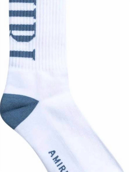 Amiri - Men Vertical Logo Socks