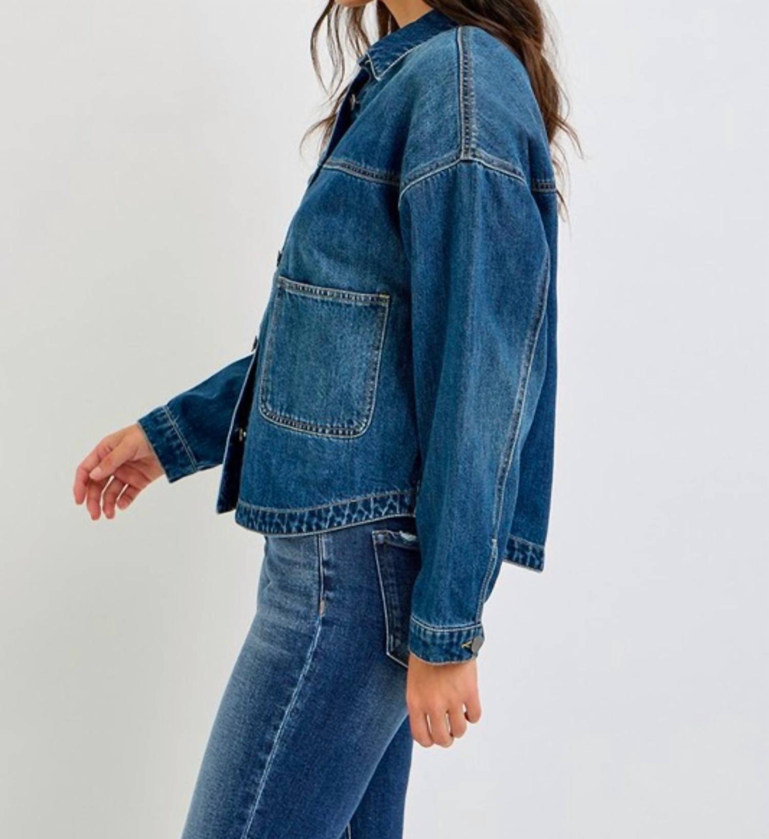 Risen - Relaxed Fit Denim Jacket