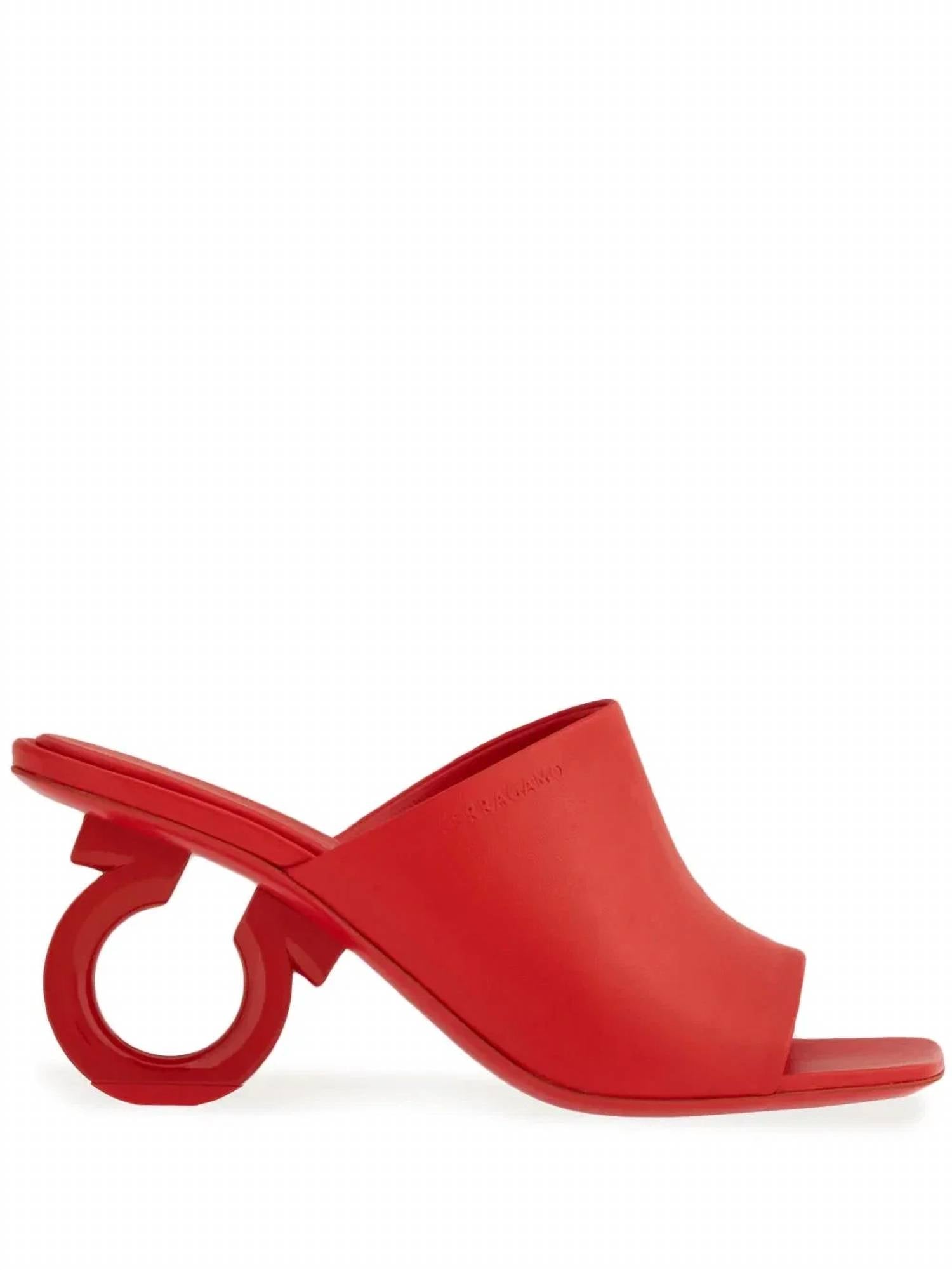 Salvatore Ferragamo - Women's Open-toe Sculpted-heel Mules