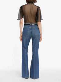 Frame - Lax High-waist Flare Jeans