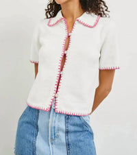 Rails - Maliah Short-sleeve Knit Cardigan