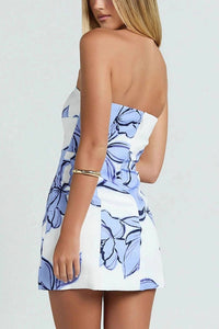 Mccolin - Strapless Mini Dress