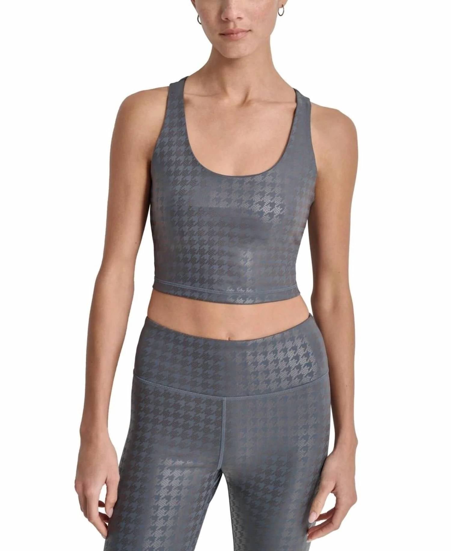 Dkny - Cropped Racerback Tank