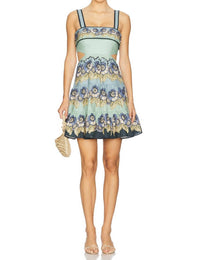 Alemais - Madalena Cut Out Mini Tank Dress
