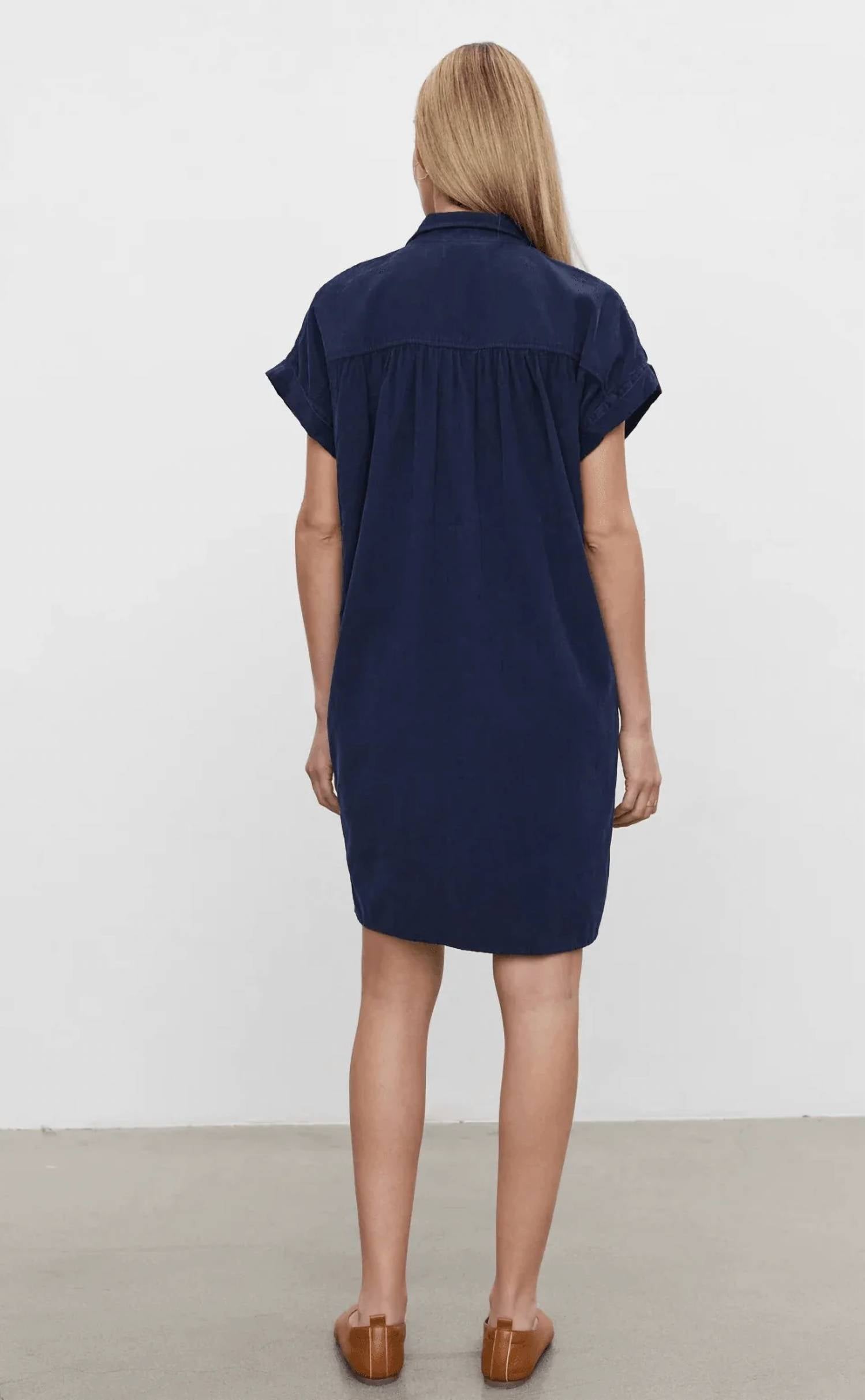 Velvet By Graham & Spencer - Macie Corduroy Mini Dress