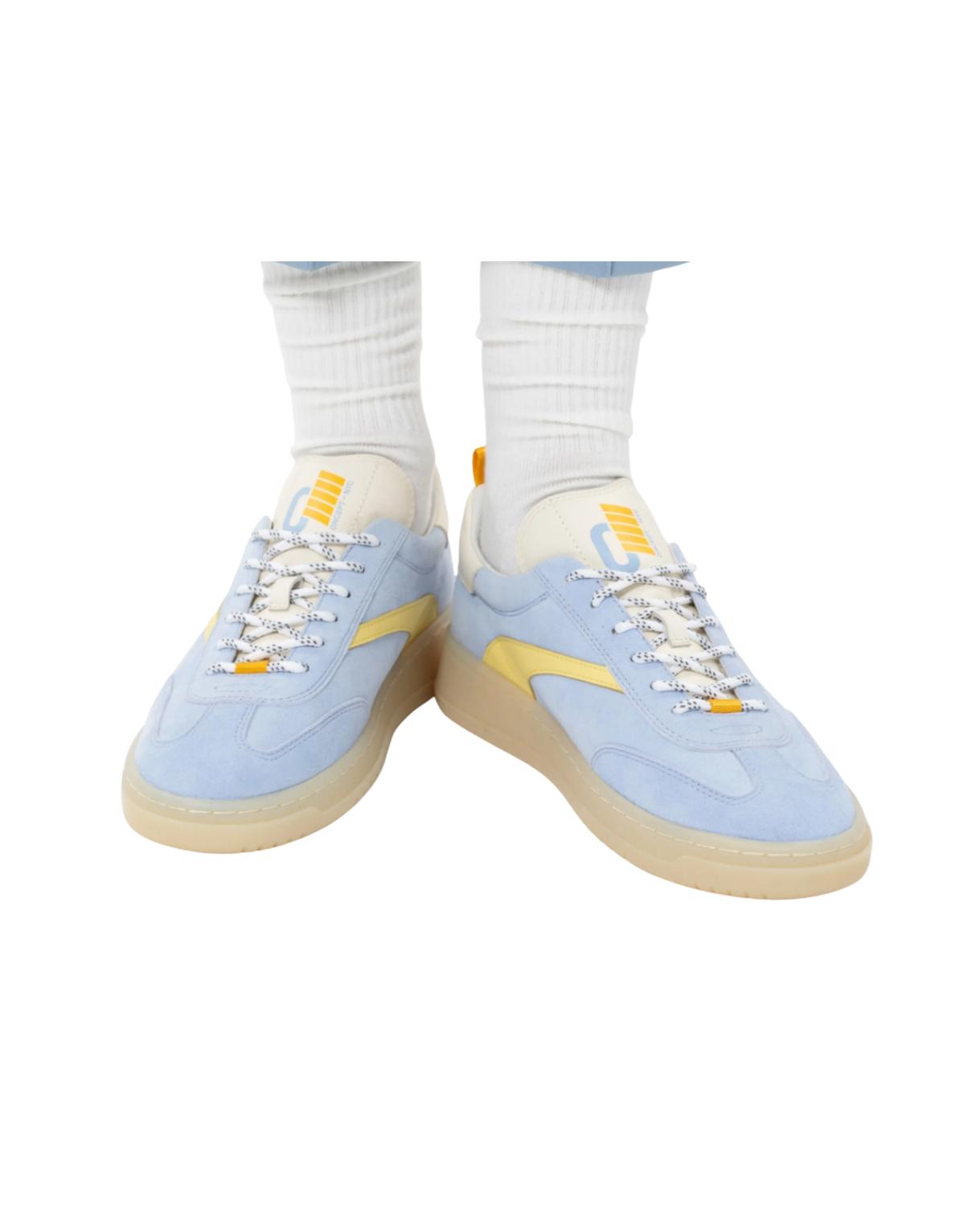 Oncept Women's Panama Nu-buck Sneaker in blue - women's sneaker - view 7
