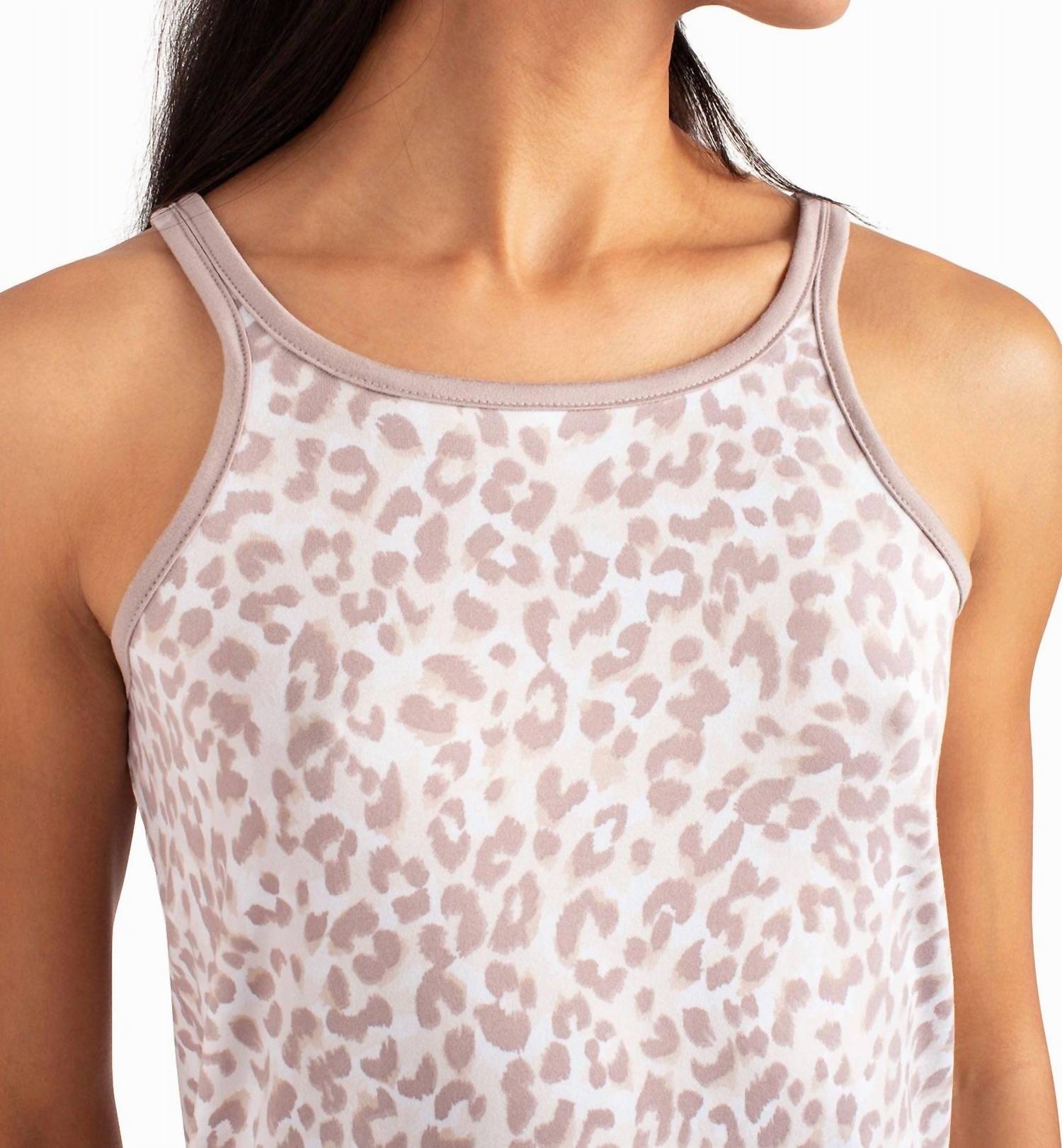 Nicole Miller - Peached Jersey Three-Piece Sleepwear Set