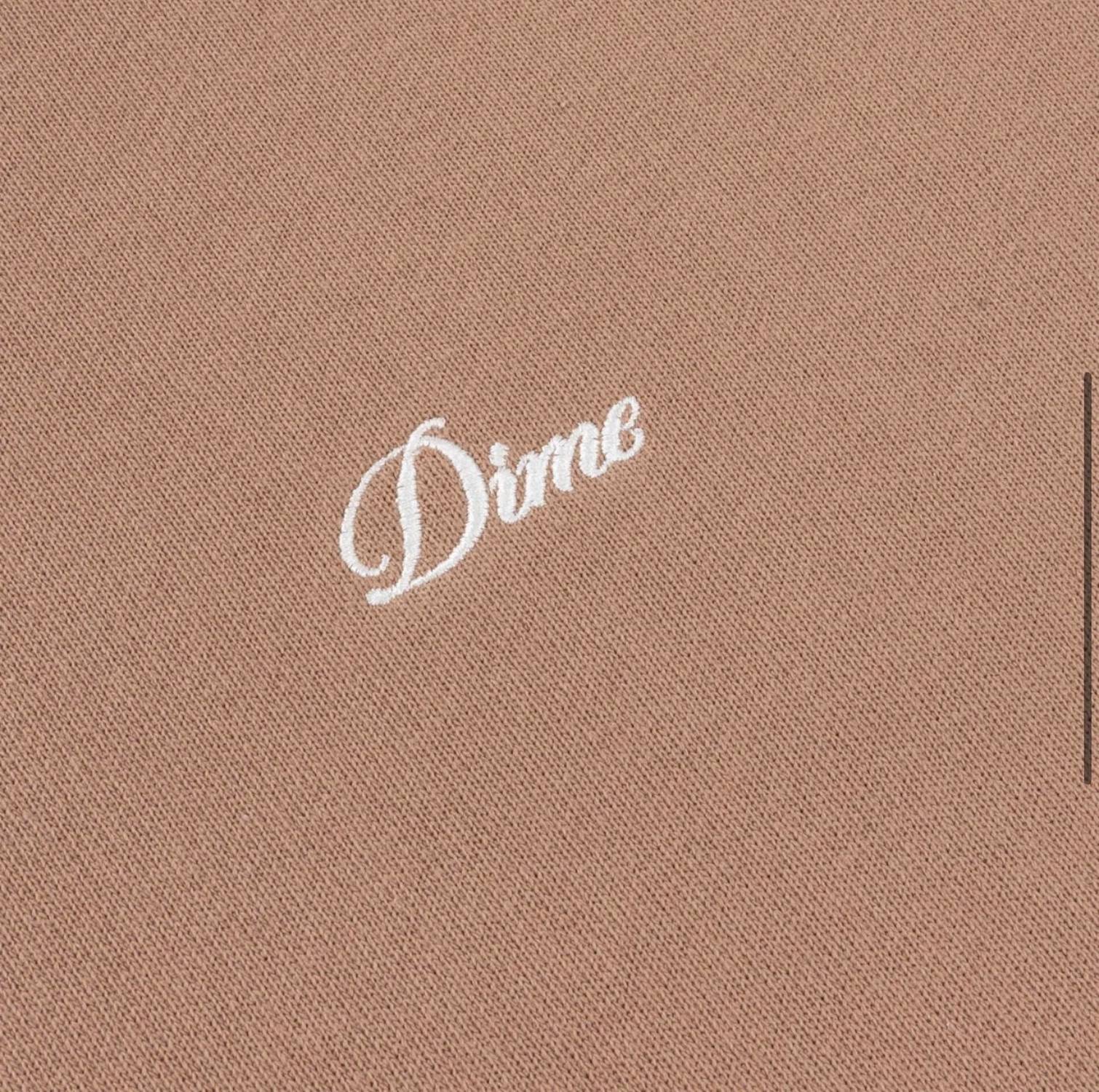 Dime. - Unisex Cursive Small Logo Hoodie