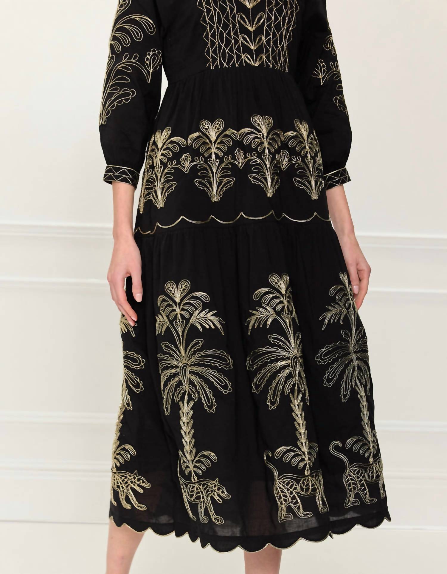 Pink City Prints - Laura Midi Dress