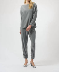 Joseph Ribkoff - Boat Neckline Long Sleeves Top