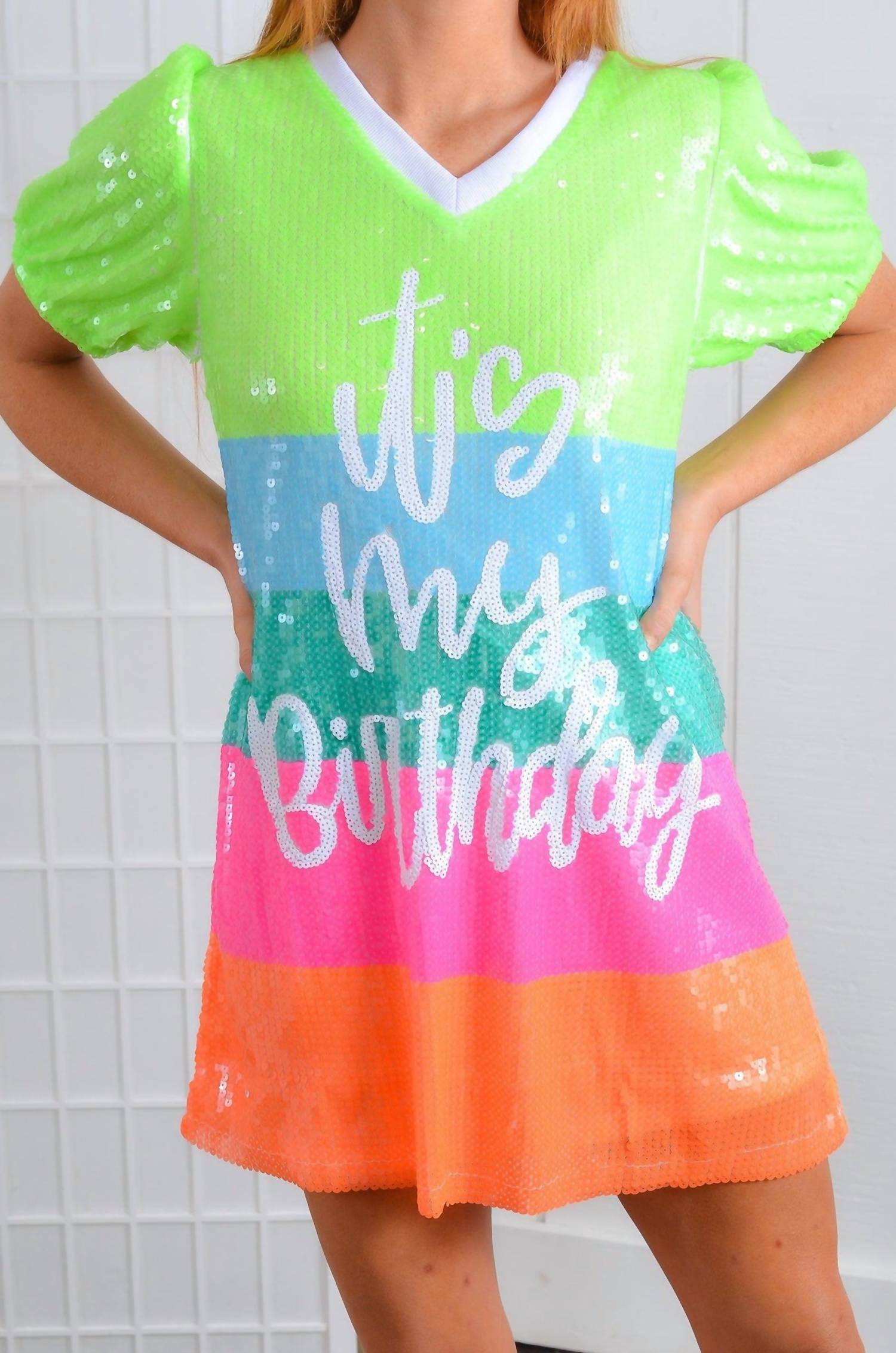 Why Dress - Girl's Summer Birthday Dress