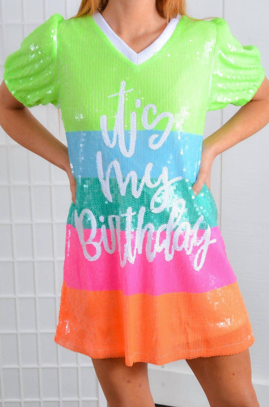 Why Dress - Girl's Summer Birthday Dress