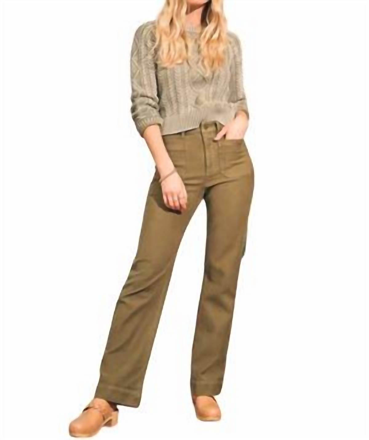 Faherty - Stretch Terry Patch Pocket Pants