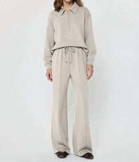 Current Air - Wide Leg Modal Drawstring Sweatpants