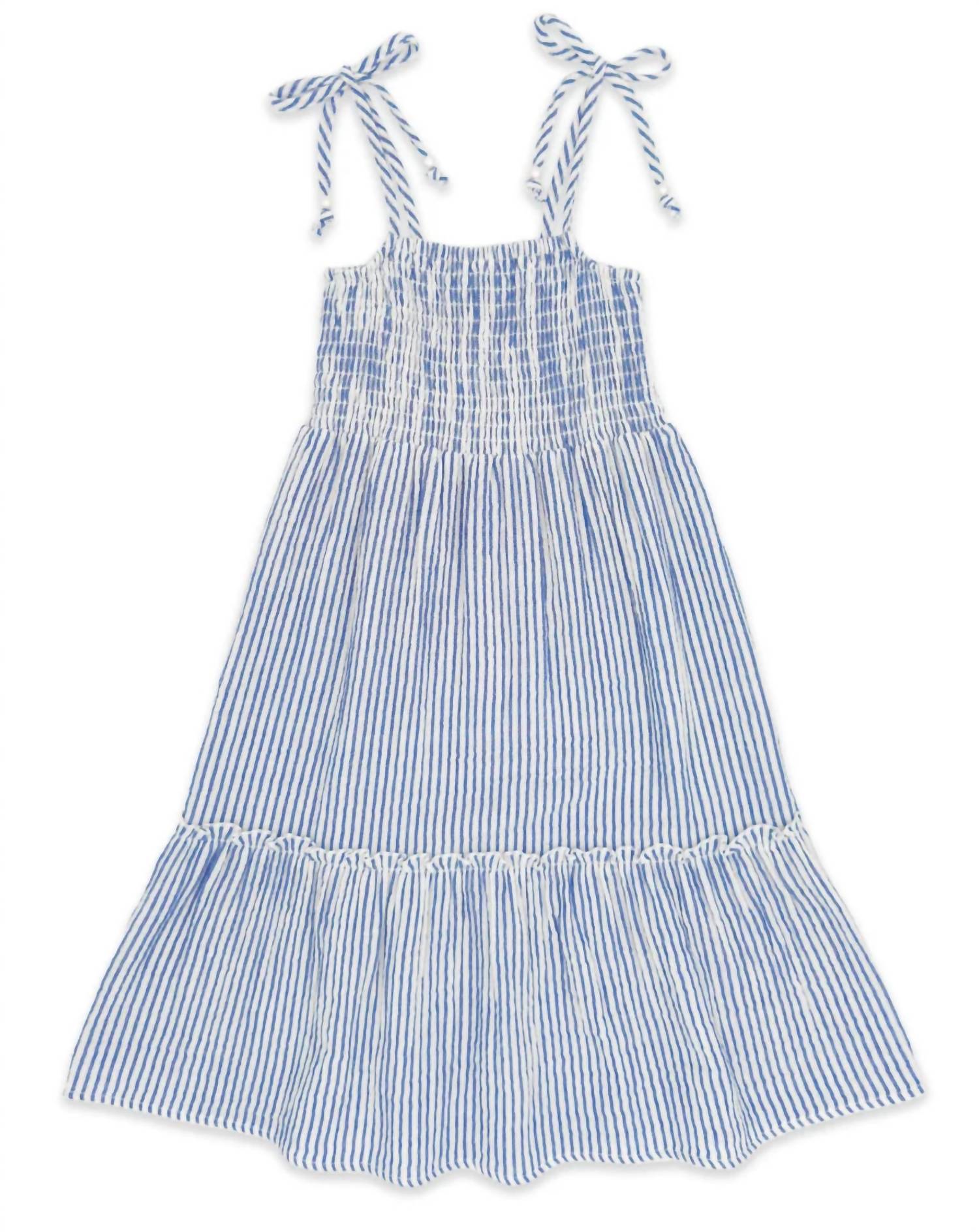 feather 4 arrow Gilrs Harper Dress in marina blue - kids' dress