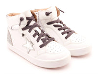 Oldsoles - Girls Starling Leather High Top Sneakers