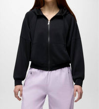 prAna Shea Soft Full Zip Top in black - women's top