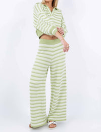 Whiteroom+Cactus - Aloe Stripe Knit Top