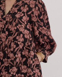 Entro - Wild Rosette Floral Dress