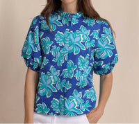 Southern Tide - Floral Payge Poplin Top