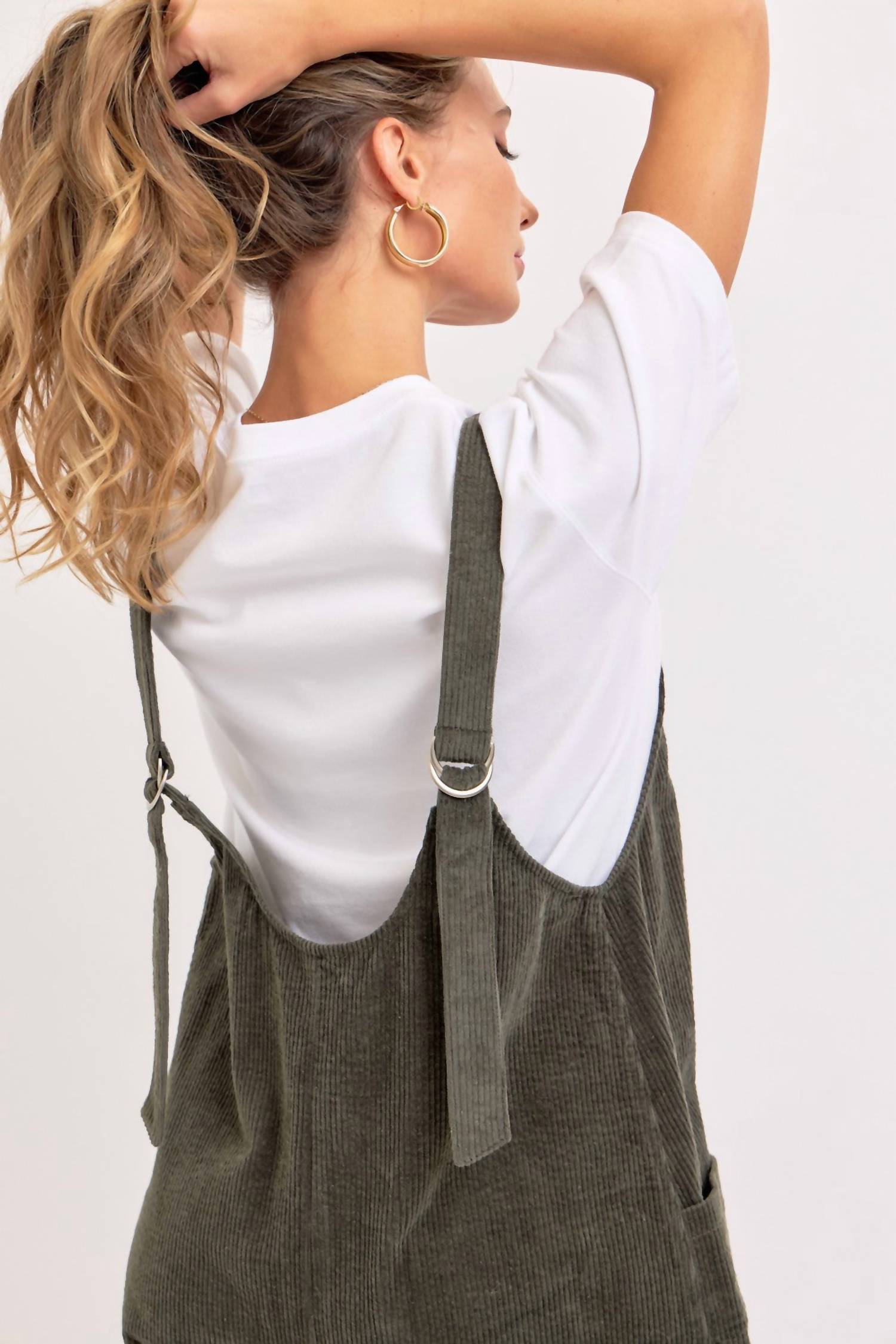 Sweet Lovely By Jen - Corduroy Overalls