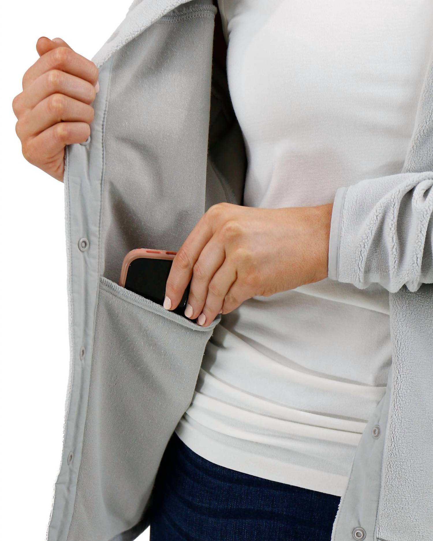 Grace And Lace - Luxe Teddy Fleece Jacket