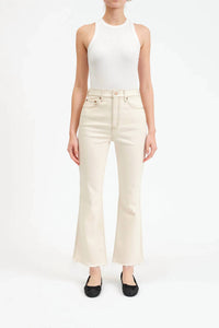 Daze - Soho Rawcut High Rise Ankle Flare Jeans