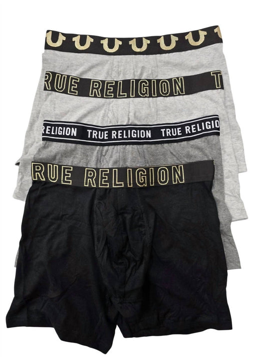 True Religion - Men's 4-pack Modal Boxer Briefs
