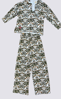 Emily McCarthy WOMEN'S MONKEE PAJAMA PANT SET in monkee maven - women's sleepwear