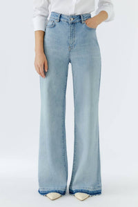 Oui - Wide-cut Flared Jeans