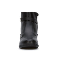 Andrea - Women's Wedge Leather Booties