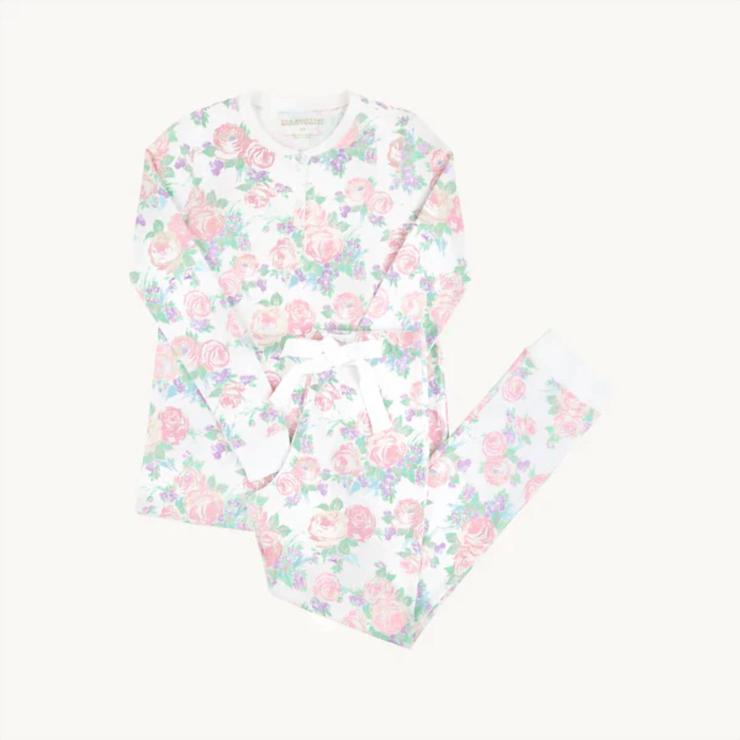 The Beaufort Bonnet Company - Girl's Wimberley's Wine Down Night Night Pajamas