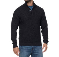 Flags & Anthem - Denver Cooling Button Mock Neck Sweater Top