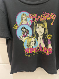 Rowdy Sprout - Girl's Britney Spears Not Quite Crop Short Sleeve Tee