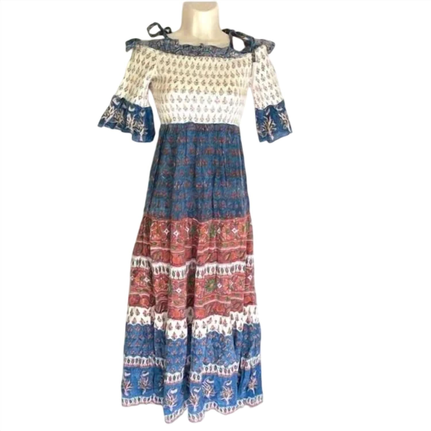 Faherty - Sylvie Crochet Maxi Dress