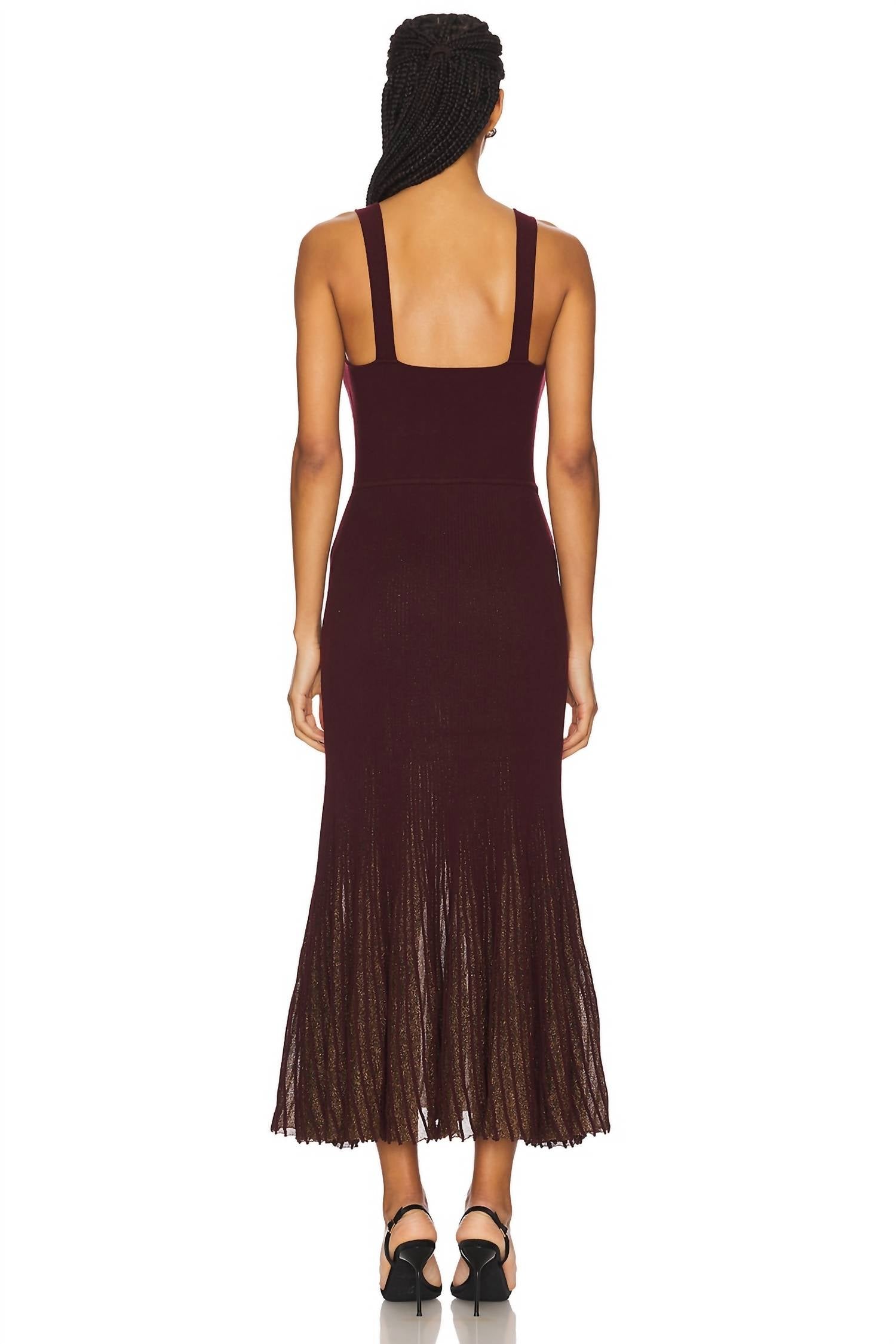 Ulla Johnson - Zariah Shimmer Sleeveless Maxi Dress